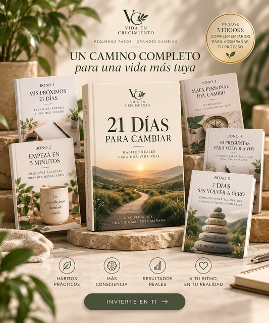 21 dias para cambiar